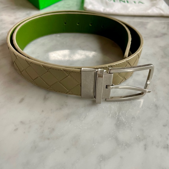 Bottega Veneta Mens Reversibile Belt - Picture 2 of 5
